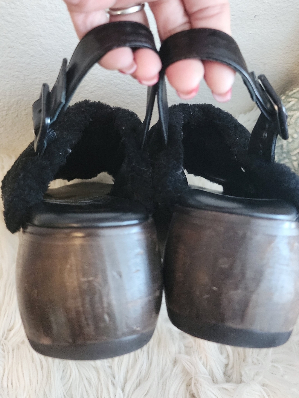 PALOMA BARCELO BY ANTHROPOLOGIE LEATHER  AND SHEEPSKIN SIZE 11 - Picture 8 of 16